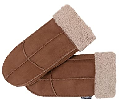 Nordvek Womens Sheepskin Mittens - Adjustable Turnover Cuff # 308-100