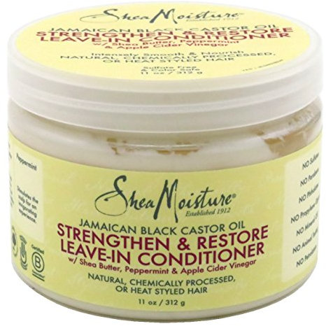 Shea Moisture Jamaika Schwarz Conditioner Leave-In 313 ml Jar