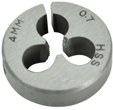 HSS Straight Flute Split Die M4 x 0.7, 13/16in OD