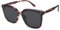 SOJOS Sonnenbrille Herren Damen Verspiegelt, Retro Vintage Groß Eckig Schwarz Coole Klassisch Rechteckig UV400 Schutz Unisex Brille SJ2157, Schildpatt/Grau