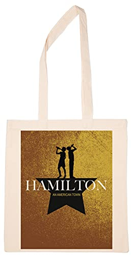 Enigmae Hamilton Town And Musical Wiederverwendbar Einkaufen Lebensmittelgeschäft Baumwolle Tasche Reusable Shopping Bag
