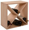 Casier range bouteille vin en bois naturel pour cave et cellier a vin 50x50x26 - meuble de rangement bouteille de vin