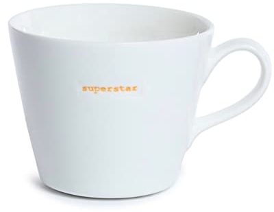 Statement Henkeltasse Superstar Gelb 380 ml Keith Brymer Jones Kaffee-Tasse