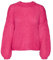 VERO MODA Vmada Ls Pull à col Rond GA Noos Sweater, Fuchsia Purple, M Femme