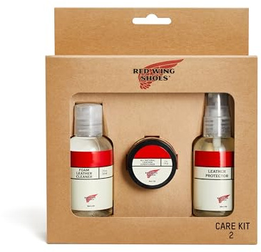 Red Wing Shoes Mini Care Kit #2 for Waxed Full Grain or Nubuck Leathers