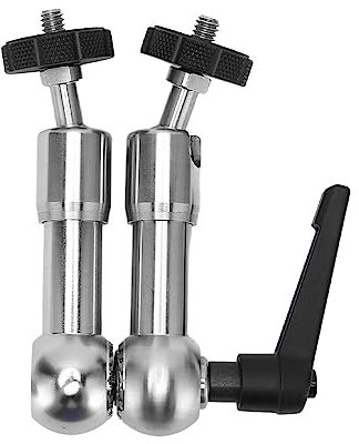 Camera Mount Arm, Universal Ball Head Adjustable Friction Articulating Arm, 360 Degree Rotatable Articulating Friction Arm for HD Monitors Tripods Camera Cages (7in)