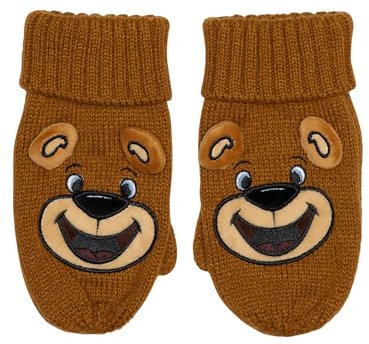 FC Bayern München Handschuhe Berni Kinder Braun I Fußball