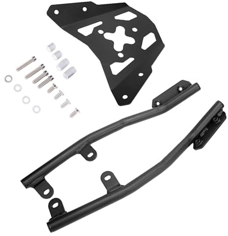 Porte-bagages arri¨¨re pour moto, support pour ¨¦tag¨¨re Z650 17-19, augmente l'espace de transport des bagages
