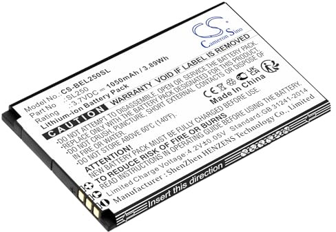 TCTK Akku 1050mAh Kompatibel mit [Bea-fon] SL250 Ersetzt SL250 FBA