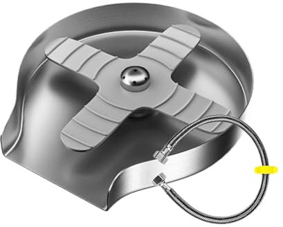 Hochdruck-Glasspüler | Metall-Tassenwascher | Spülbecken Glasreiniger | Edelstahl Glasreiniger | Vielseitiger Glasreiniger zum Spülen von Tassen oder Flaschen in Küchen, Cafés oder zu Hause