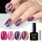 YSUVIN UV Nagellack Kristalle Cat Eye, 4 Farben Rosa Lila Braun Cat Eye UV Gel Jelly Magnet Cat Eye mit Magnet Soak-Off UV Gel Nagellack für Anfänger DIY Nail Art Maniküre Salon, 8 ML