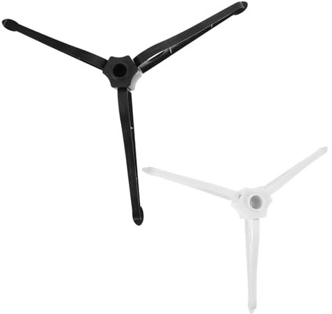 VALICLUD 2 Pezzi di Treppiede per Albero di Natale Base per Decorazioni Natalizie Gambe Artificiali Supporto Sottile per Alberi di Natale Base per Supporto Verticale Piccolo Supporto