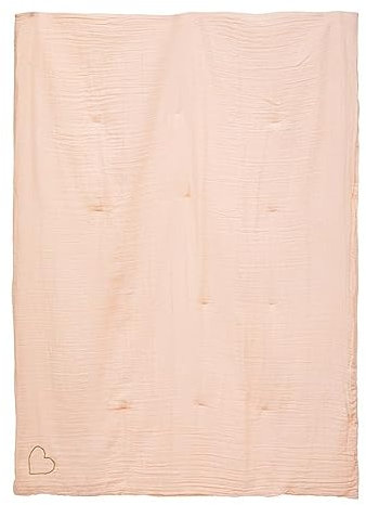 marque Atmosphera, créateur d'intérieur Édredon Gaze de Coton 100x140 Rose