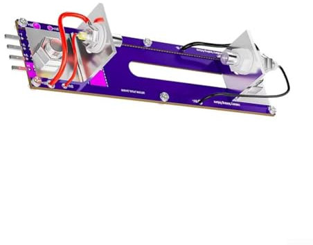 CWOQOCW 4-Wire Battery Test Fixture 20A Internal Resistance Capacity Tester With High-Precision Ammeter For 46950 To 2032 Button Batteries Testing