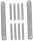 Lurrose 10 Pièces Outil de réparation de tige de soudage fil de soudage à noyau de flux d'aluminium baguettes de soudure en laiton baguettes de soudage universelles
