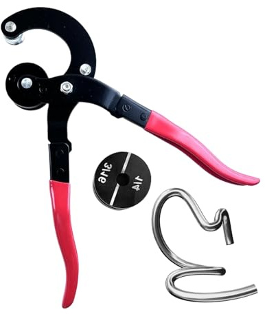 Curvatubi | Piegatubi Manuale Per Tubi Ferro - Utensile 4 In 1 Piega Tubi Acciaio Inox Alluminio Per Riparazioni Tubazioni Auto