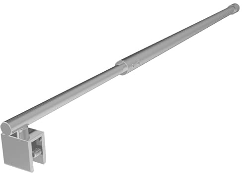 SUNXURY Stabilisator 120cm ausziehbare Stabilisierungsstange Edelstahl für Duschtrennwand Walk In Duschwand Duschabtrennung Glaswand