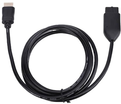 Vikye Convertisseur N64 vers HDMI, Signal Vidéo de la Console de Jeu N64 vers Signal HDMI, Adaptateur Facile à Connecter, Prise en Charge/SNES/NGC/SFC