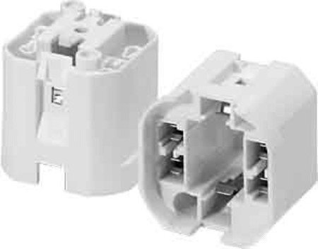 Houben 527741 A++ to A, Fassung, Metall, 10 W, Integriert, grau, 35 x 35 x 25 cm