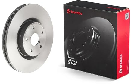 Brembo 09.7812.21 UV Coated Pillar Vented Front Brake Rotor SUBARU OE# 26300FE070