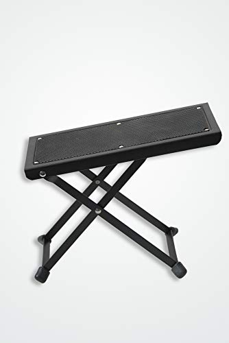 Fußbank Gitarre Fußstuhl Fußbänkchen Trittbrett Fußablage klappbar verstellbar