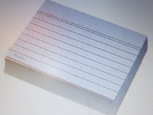 1000 Karteikarten A7 weiss liniert