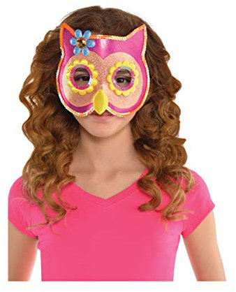 Children Owl Sequin Mask