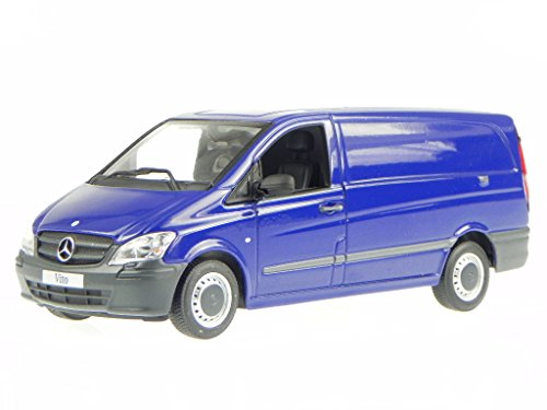 Mercedes BM639 Vito Kastenwagen blau Modellauto Minichamps 1:43