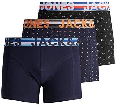 JACK & JONES Boxers Pack de 3 Boxers Black l Black l