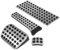 Für W211 Pedal-Auto Brems Pedal Pad Auto Gas Bremspedale Kraftstoff Bremse Fuàÿ Pedale 4 Stücke Auto Kraftstoffbremse Kupplung Pedalabdeckung Ersatz Für W203 W210 W210 W211 W212 Ce