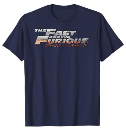 Fast & Furious Tokyo Drift Kanji Movie Poster T-Shirt