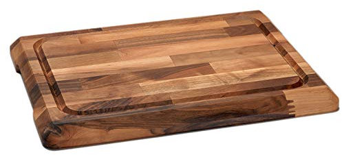 Tagliere in legno pregiato con finitura ad olio 45x35x3,2 cm rovere Made in Italy
