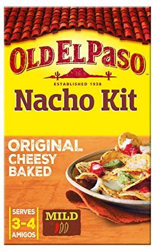 Old El Paso Mexican Original Cheesy Baked Nacho Kit 505g (Pack of 7)