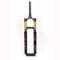 LvTu Magnesiumlegierung Federgabel MTB 27. 5 Zoll 160mm Federweg Steckachse DH AM Gabel 15x110mm Manuelle Verriegelung Innenrohr Durchmesser 36mm (Color : Black (Gold Tube), Size : 27.5)