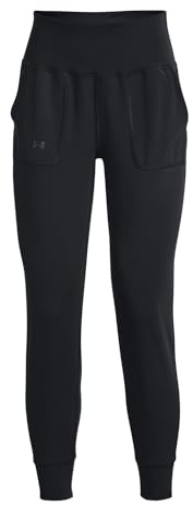 Under Armour Womens Pants Women's Ua Motion Joggers, Black, 1375077, Size XL