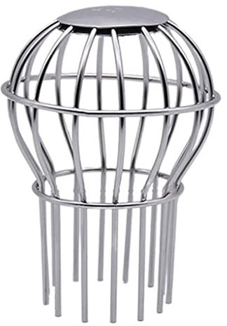 Fallrohrschutz Dachrinne, Dachrinnenschutz Laubschutz Blättersieb Laubfangsieb Fallrohr Aus Edelstahl, Dachrinnenschutz Laubstop Verschmutzung Moos Regenrohrschutz Für Dachrohre (10,8 x 14 cm)