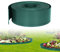 LZQ Bordure de pelouse en Plastique - 20 m - Bordure de Jardin - Rouleau de Bordure de pelouse - Flexible et Libre à Plier - Vert