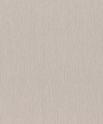 Rasch Tapete 844467 - Einfarbige Vliestapete in Hellrosa mit textiler Struktur aus der Kollektion Perfecto VI - 10,05m x 0,53m (LxB)