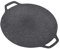 FOUF Poêle à Barbecue Coréenne, Plaque Chauffante Ronde à Revêtement Antiadhésif à 6 Couches, Plaque Chauffante Ronde pour Barbecue, Gril en Fonte émaillée, Compatible pour Induction,(33cm)