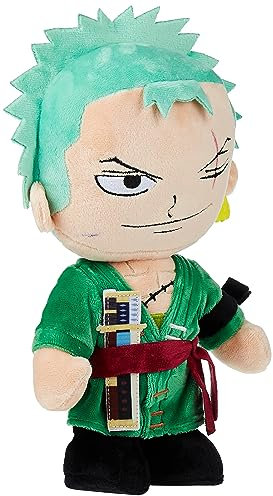 BARRADO One Piece - Plüschfigur One Piece - 28 cm - Luffy, Sanji, Roronoa Zoro,Shanks - Super Soft Qualität (Roronoa Zoro)