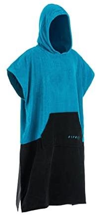 Osprey Poncho à Capuche pour Enfants - Peignoir de Plage pour garçons et Filles de 6 à 12 Ans - pour Le Surf, la Natation, Le Paddle - avec Protection de siège imperméable et Design estowaway