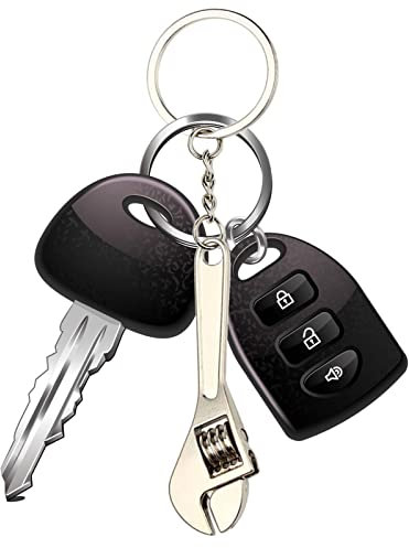 Maciun Key fob, tools for key rings, hardware tools keychain, adjustable key fob, simulation game, creative tool, keychain tools, cool gadgets