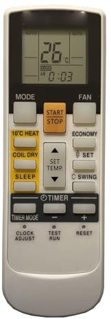 1pc AR-RAE1E Aire Acondicionado Control Remoto Adecuado for Fujitsu Inverter AR-RAE7E General RA-RAEIE