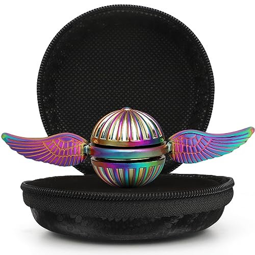 Hand Spinner Fidget Spinner Schreibtisch Spielzeug Dekoration, Metall Fidget Ball Würfel für Kinder Erwachsene Stress Relief, Spielzeug Geschenk Party Gunst