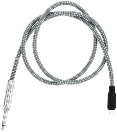 TOYANDONA Audio Line Bass Guitars Acoustic Guitar Guitars for Electric Guitar Xlr Male to USB c USB Recording Cable Aux to USB c Adapter Aux Cord to USB c USB Music Cable Green Copper