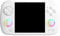 Uxsjakjsd RG CubeXX Retro Handheld Game Console 3.95 Inch IPS Screen 64 Bit Linux System with RGB Joystick -Support 32GB White