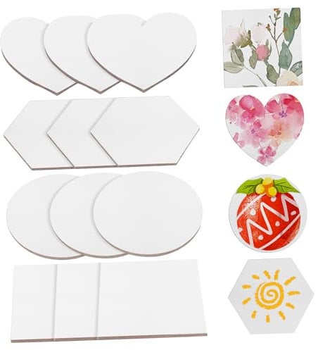 Homoyoyo Adesivi Per Frigorifero Per Artchine Piccole Per Dipingere Piccole Tavole Magnetiche Per Pittura Su Tela Fai-da-te Scheda Artigianale Vernice Magnetica Bianca Tela