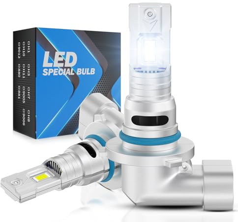 TUINCYN Ampoule HB4 LED Voiture, 30000LM 800% Luminosité HB4 9006 LED Lampes, LED HB4 Anti Erreur 6500K, 1:1 Design Phare de Voiture, Remplacement pour Halogènes, Plug and Play, 2 Ampoules