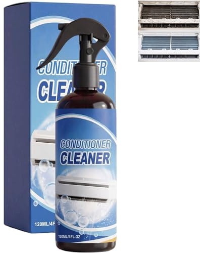 Heavy Duty HVAC Coil Cleaner Foam Spray, No Rinse Evaporator & Condenser Coil Cleaning Foam, Foaming Climate Conditioner Cleaner for Portable Window Appliance, (1pcs)