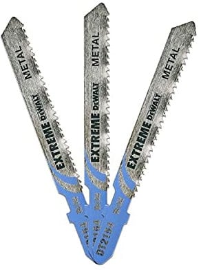 DEWALT DT2154-QZ lame seghetto alternativo - standard per metallo - 86.5 x 1.7 3 t118bf - 3 pezzi